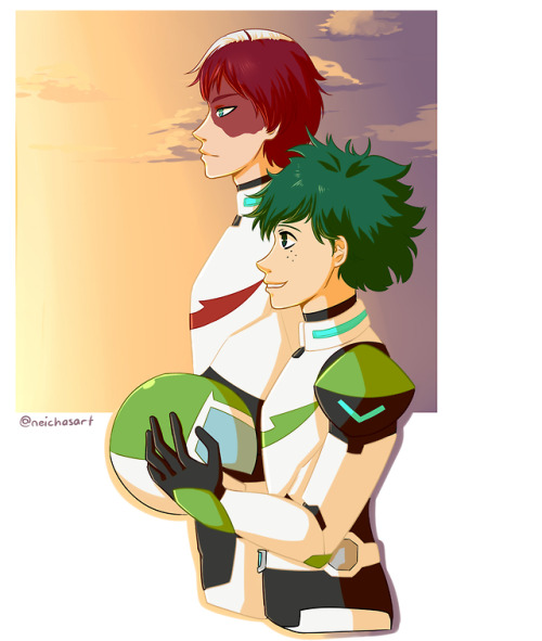 neichasart:A little BNHA /Voltron crossover. It’s from my 6k...