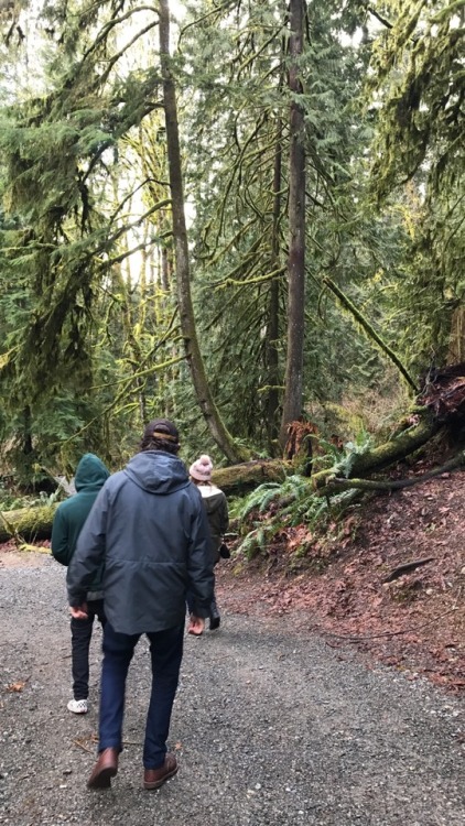 The four of us drove over to Snoqualmie Falls and...