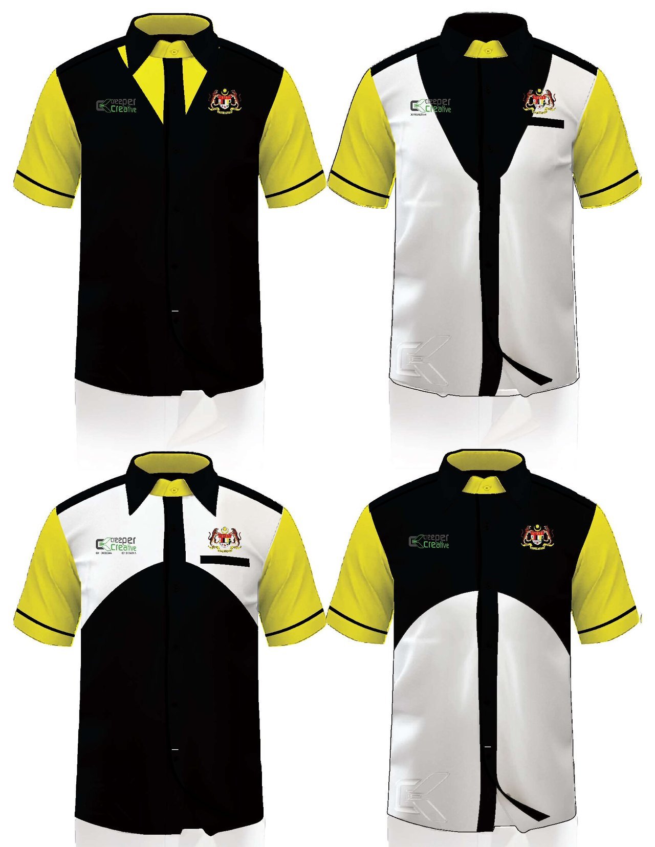 Corporate Shirt Yellow-13