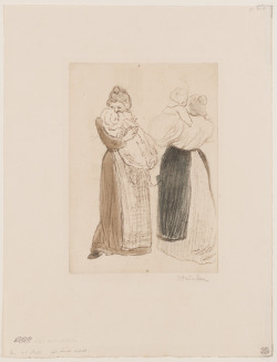 Les Deux Meres, 1903, Theophile Steinlen