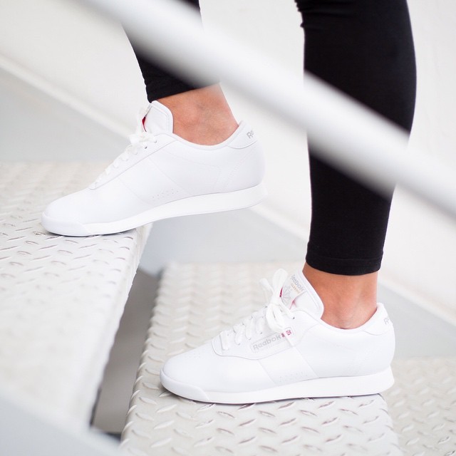 reebok princess shoes white
