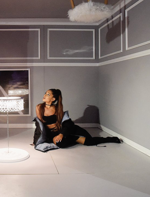 Ariana Grande at Spotify’s Sweetener Exhibit // 09.28.18