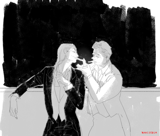 Loosely Ballroom bump! This pic is from Week 4 (Chapt 5) but you should check out the newly posted chap 6! Good omens...