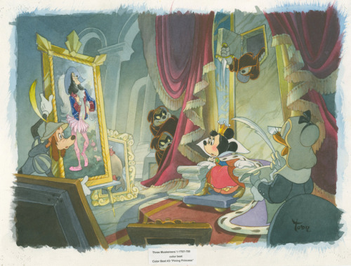 havesomedisney:Concept art for “Mickey, Donald and Goofy: The...