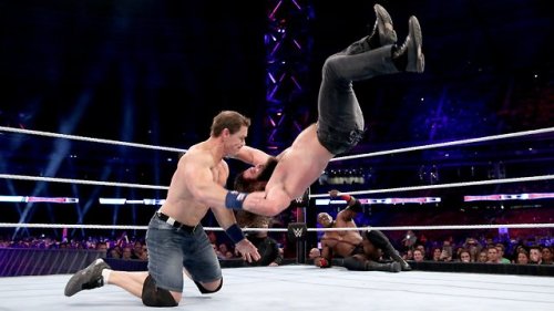 allthingscenationapproved:WWE Super Show-Down: John Cena &...