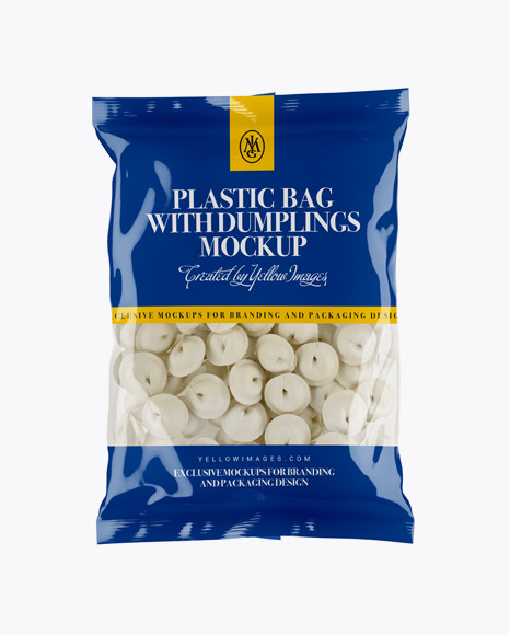 Download deSymbol — Clear Plastic Bag With Dumplings & Glossy...