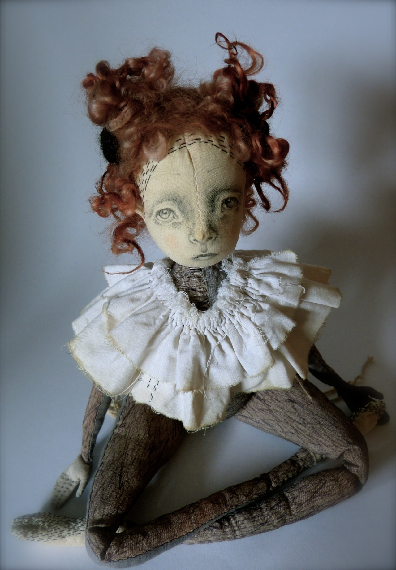 textile art dolls