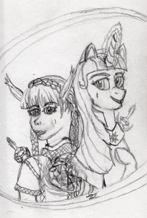 Of Two Princesses by Sean SolWIP of Princess Twilight and...