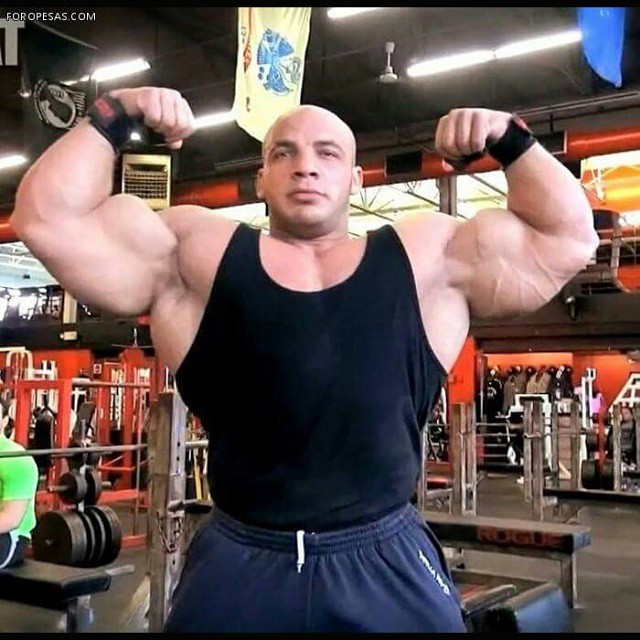 BodyWorksWorldwide — Big Ramy 334lbs = 151kgs #mrOlympia #MrO...