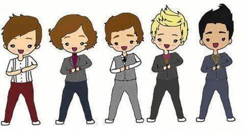 1d cartoon on Tumblr