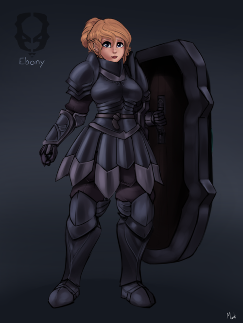 manti-art:Customary redesign of Eb’s armour! Seems like I just...