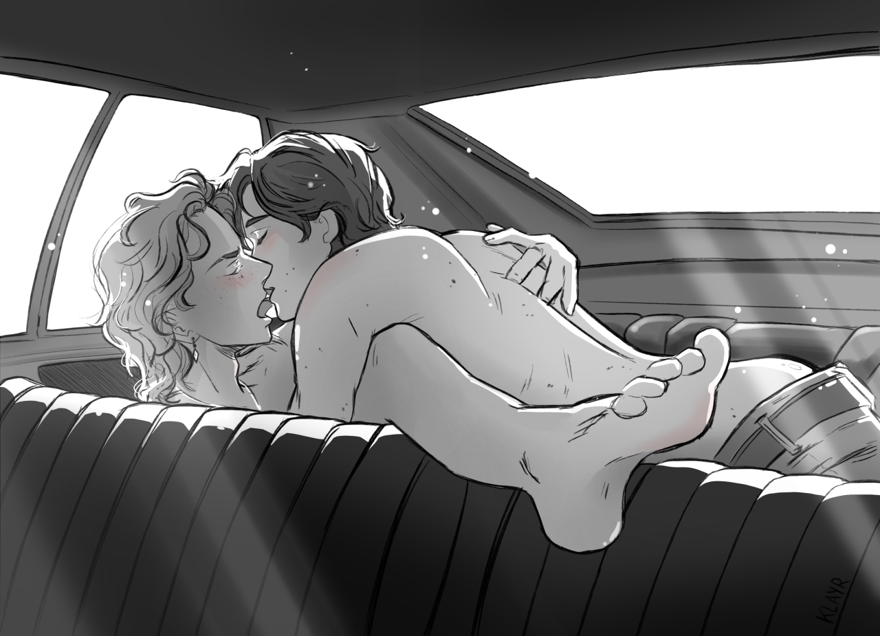 For todays prompt "Car Sex" for. #billy hargrove. 