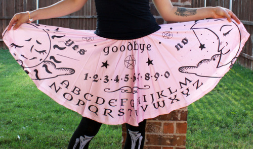 witchvampireclothing:Skirts in stock now on etsy -here-,...