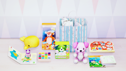 dreamteamsims:â€œ Toys and Gifts Decor (TS3 to TS4) â€¢ LeapReader Closed Bookâ€¢ LeapReader Juniorâ€¢ LeapReader Open Bookâ€¢ My Pal Scoutâ€¢ Large Farm Jumbo Knob Puzzleâ€¢ Kunhardtâ€™s Pat The Bunnyâ€¢ Slot Cub Toyâ€¢ Wally White Soft Plush Whaleâ€¢ Bounce...