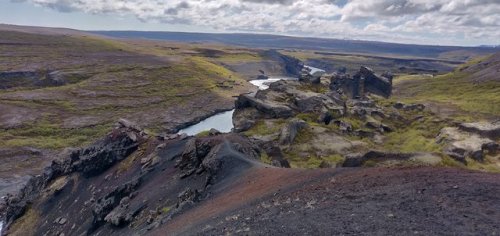 2019-06-07 - Hljóðaklettar, Rauðhólar, Holmarfossar, Réttarfoss...