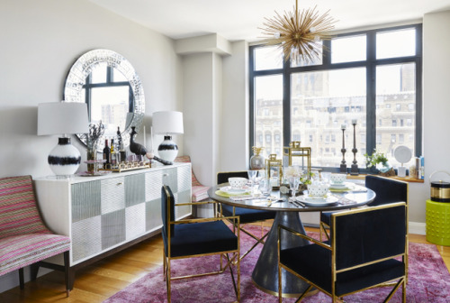 Los Angeles White Dining Room Tumblr Modern