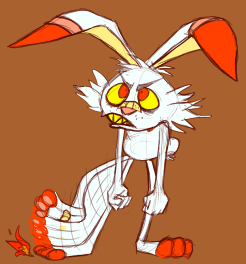 weaselhawkart:scorbunny sketches i did