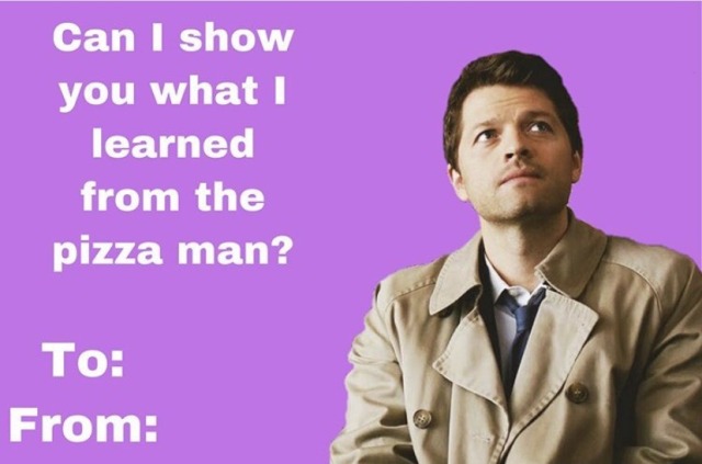 supernatural valentines day card | Tumblr