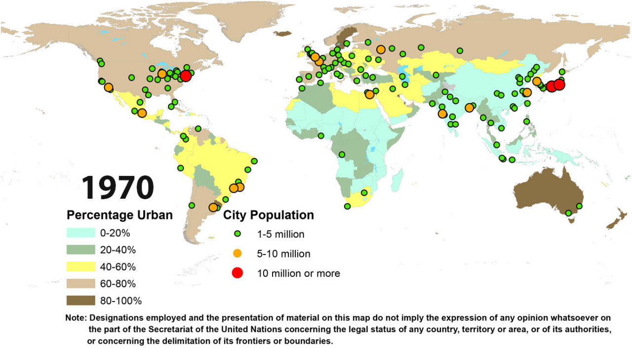 looking towards the future of world urban development, cities of the global south will: