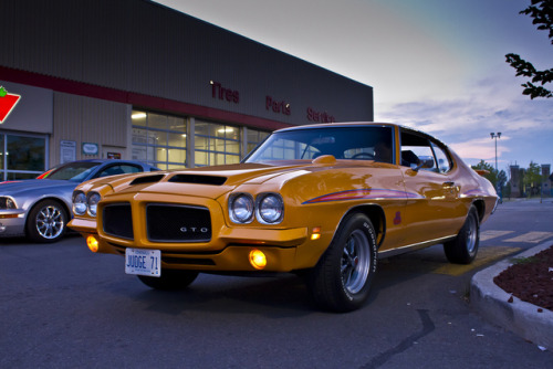 pureponitac:1971 Pontiac GTO Judge