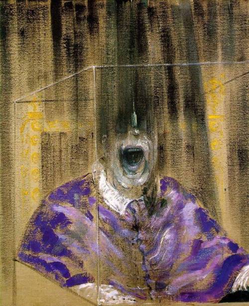 mauveflwrs:Francis Bacon - Head VI (1949)