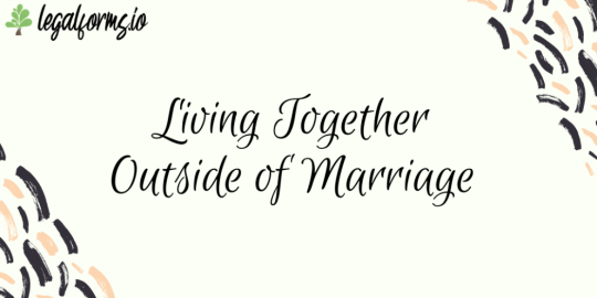 Living Together Outside of Marriage