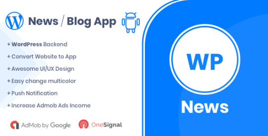 WP News – Native Android App for WordPress Nulled