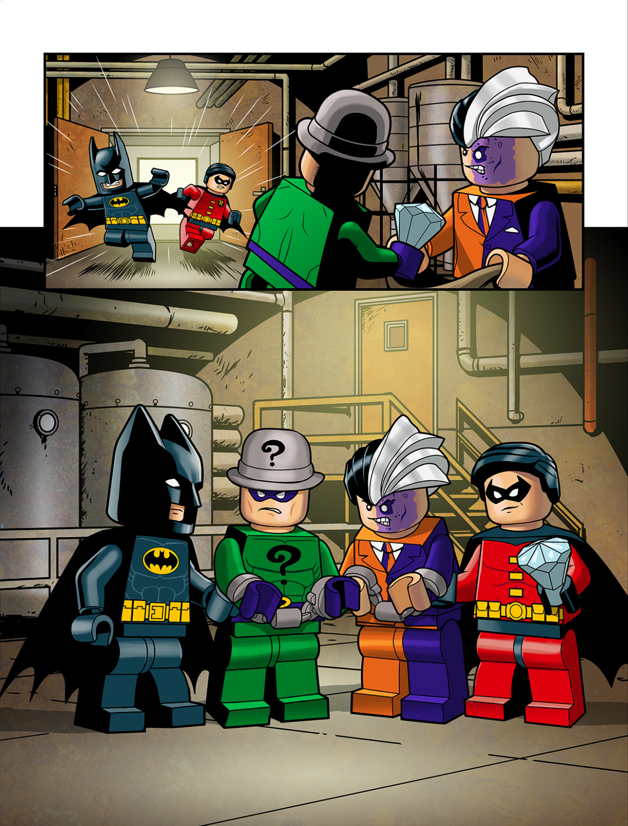 lego comic con batman