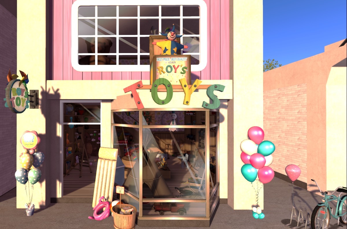 A toy store at SL16B