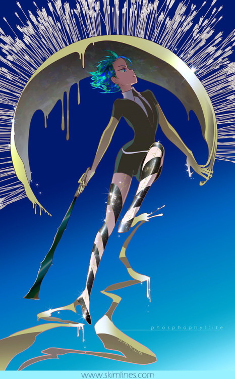 skimcasual:Phosphophyllite from Land of the Lustrous....