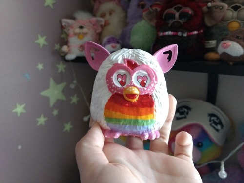 cryptid-furbs:there she is! the pride month furby here to spread...