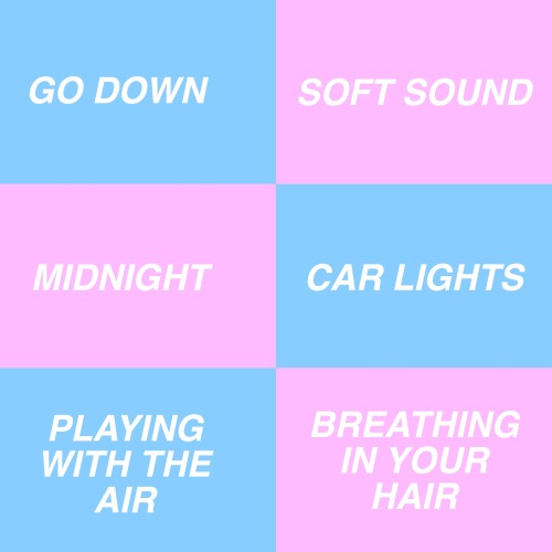 pink and blue on Tumblr
