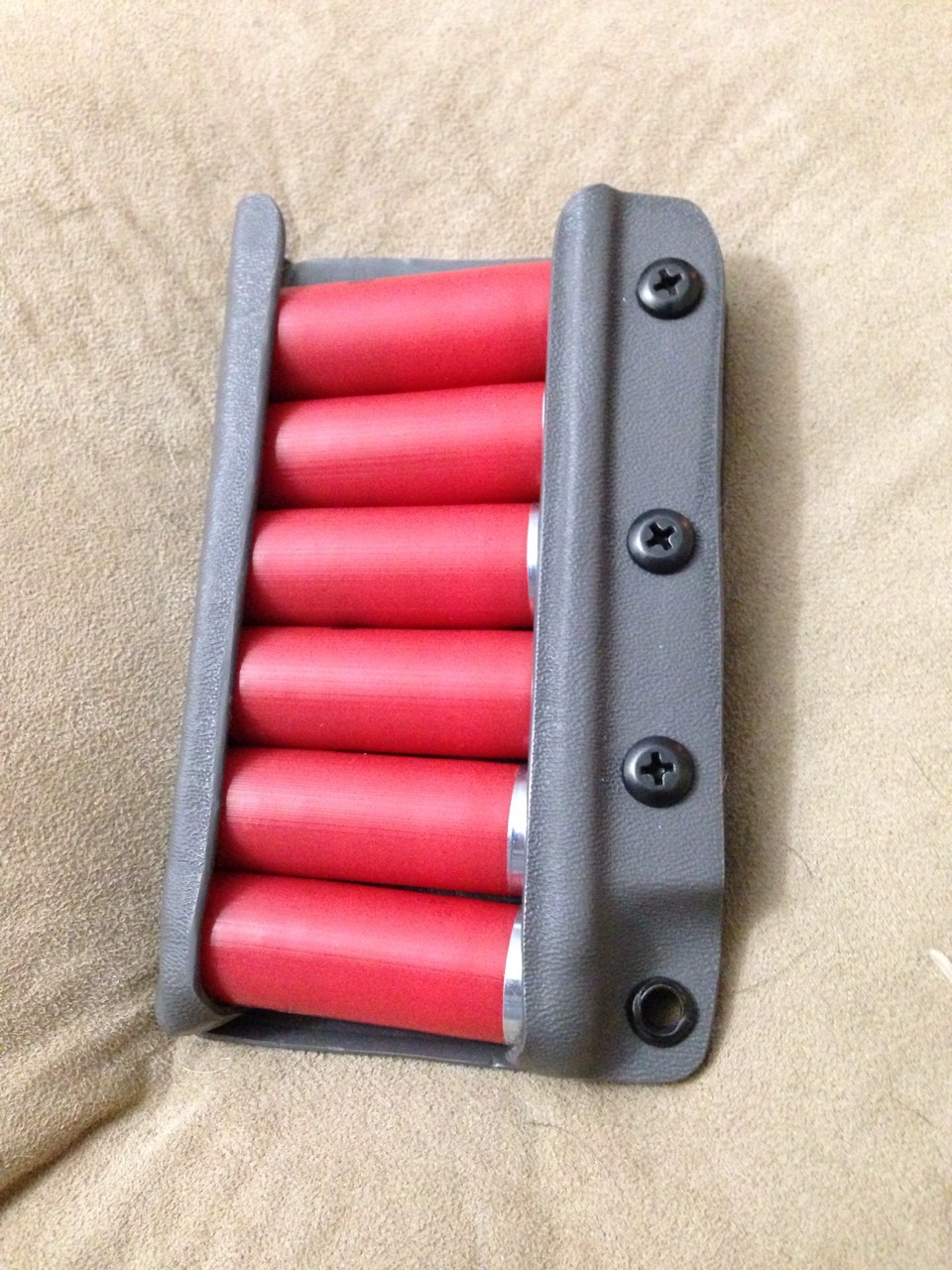 Socal Kydex Shotgun Shell Holder For 3 Gunning 8480