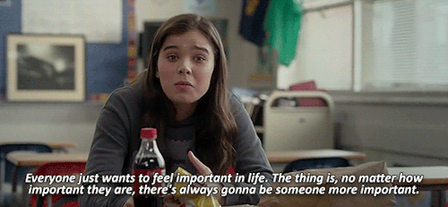 Image result for the edge of seventeen gifs
