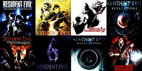 i-need-breakfast:Resident Evil Games 1996-2015