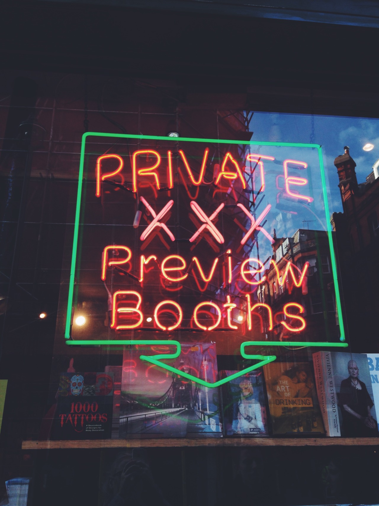 The Neon Hunter — Private Xxx Preview Booths Sex Shop Soho