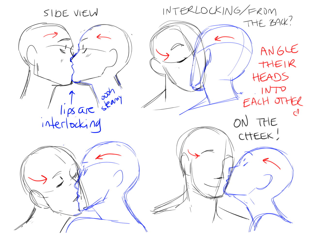 Orasnap: Cute Kissing Drawing References