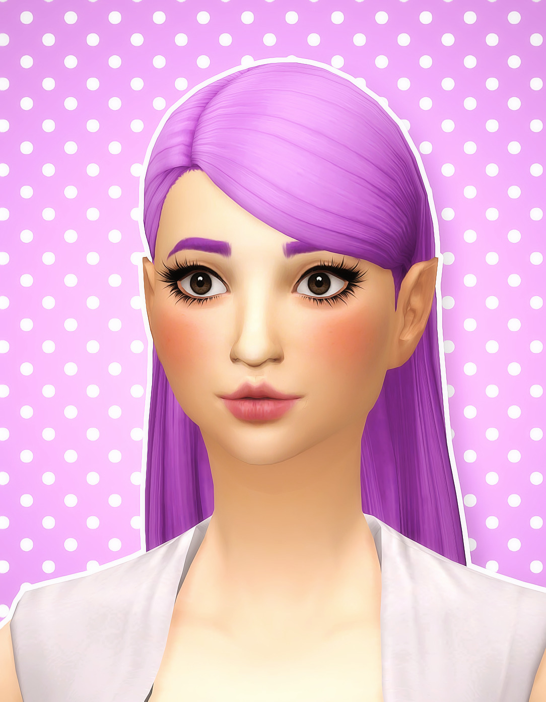 lilsimsie faves — noodlescc: Hair Recolor Dump Part 1 I decided to...