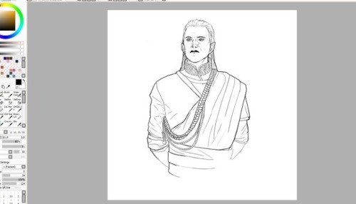 sketch aen elle geels
