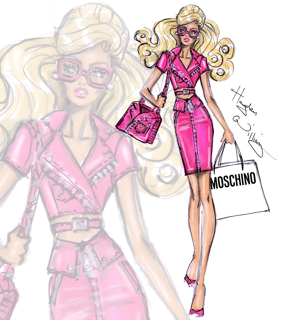 barbie fashion illustration