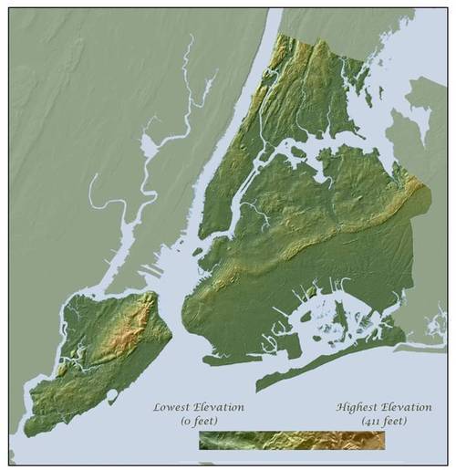 NYC OpenData • NYC Relief Map