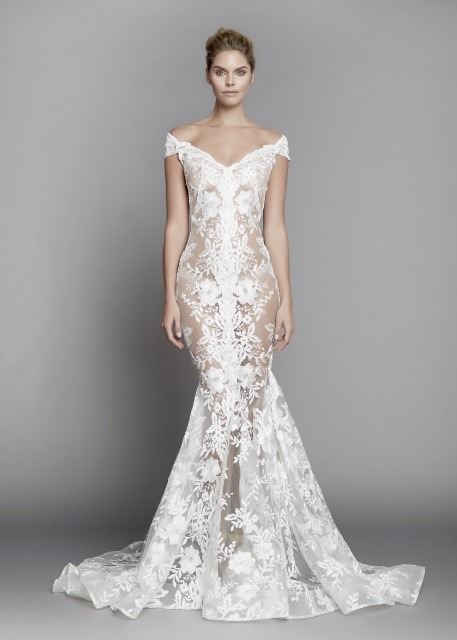 Maysociety Michael Costello Han S Garden Bridal