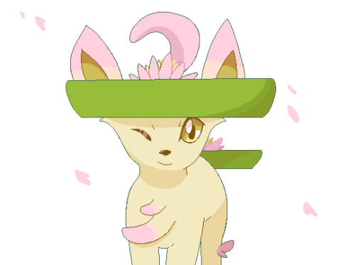 azurill:@pokemon-personalities lily pad leafeon! when it goes...