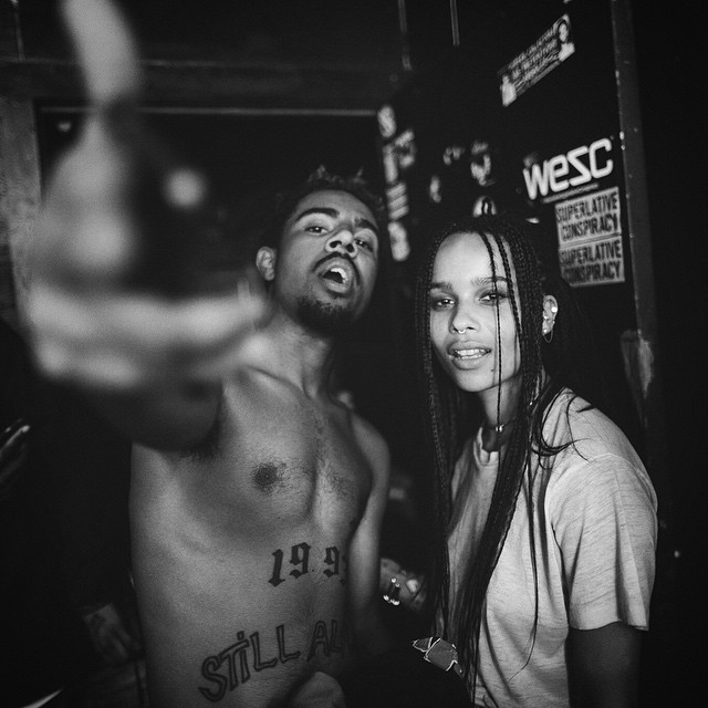 Vic Mensa and Zoë by Greg Noire. 
