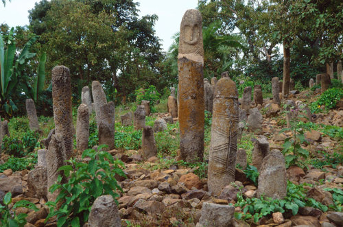 The stelae field at Tutu Fella, Ethiopia, is a 9th-14th century...