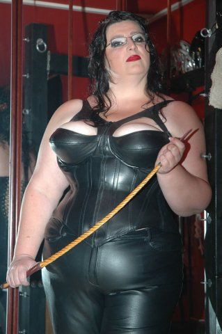 Shower lingerie fat domina