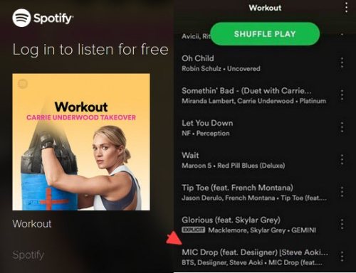 workout playlist Tumblr