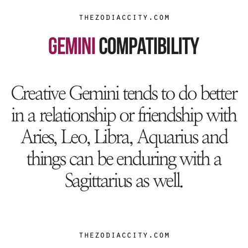 zodiac city gemini compatibility