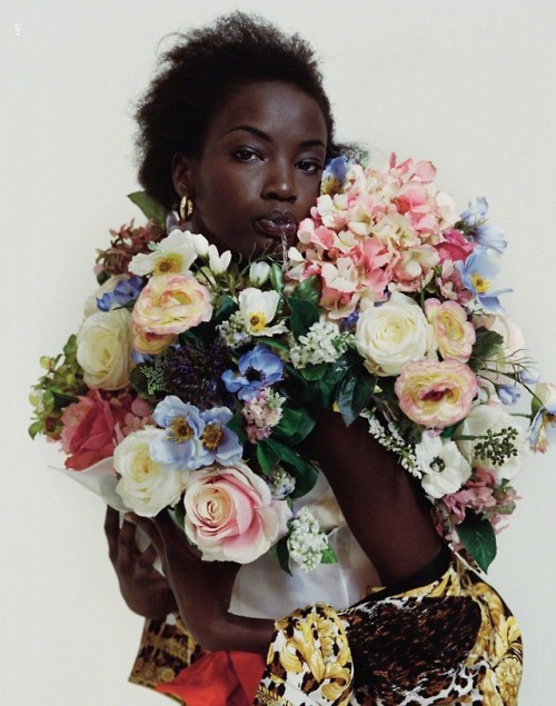 midnight-charm:Anok Yai photographed by Brianna Capozzi for...