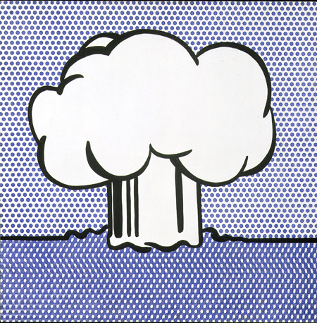 artmastered:Roy Lichtenstein, Atom Burst, 1965, acrylic on...